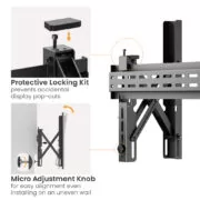 BRATECK επιτοίχια βάση τηλεόρασης LVW02E-48T, 37-70", έως 70kg, Pop-Out 12 BRATECK επιτοίχια βάση τηλεόρασης LVW02E-48T, 37-70", έως 70kg, Pop-Out 4