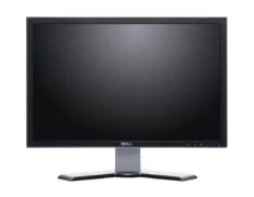 DELL used οθόνη 2407WFP LCD, 24" 1920x1200, VGA/DVI, Grade A 1