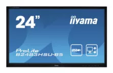 IIYAMA used οθόνη B2483HSU LED, 24" 1920x1080, VGA/DVI/DisplayPort, χωρίς βάση, Grade B