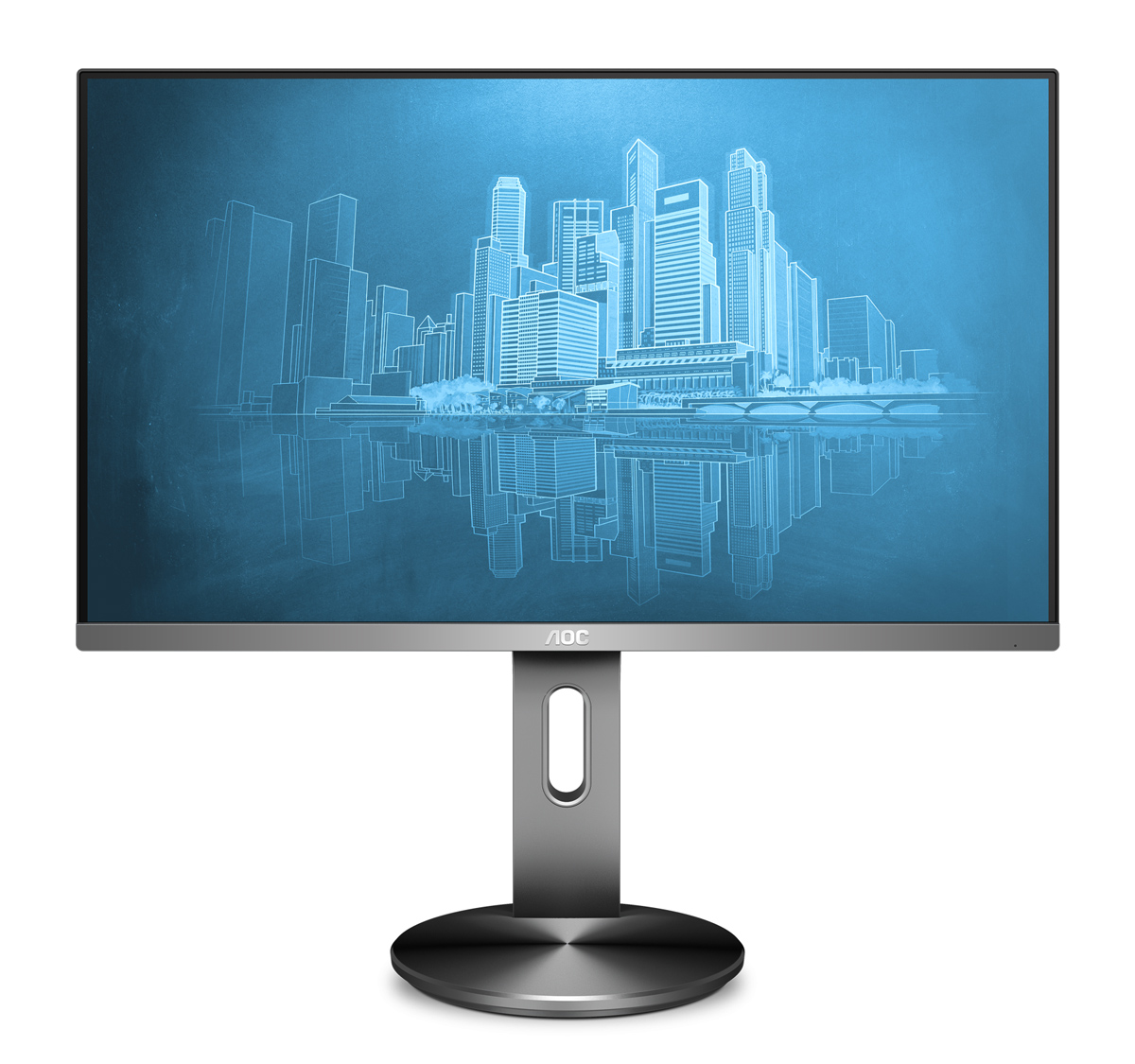 AOC used οθόνη I2490PXQU IPS-LED, 23.8", 1920x1080, VGA/HDMI/DisplayPort, Grade A 3 AOC used οθόνη I2490PXQU IPS-LED, 23.8", 1920x1080, VGA/HDMI/DisplayPort, Grade A