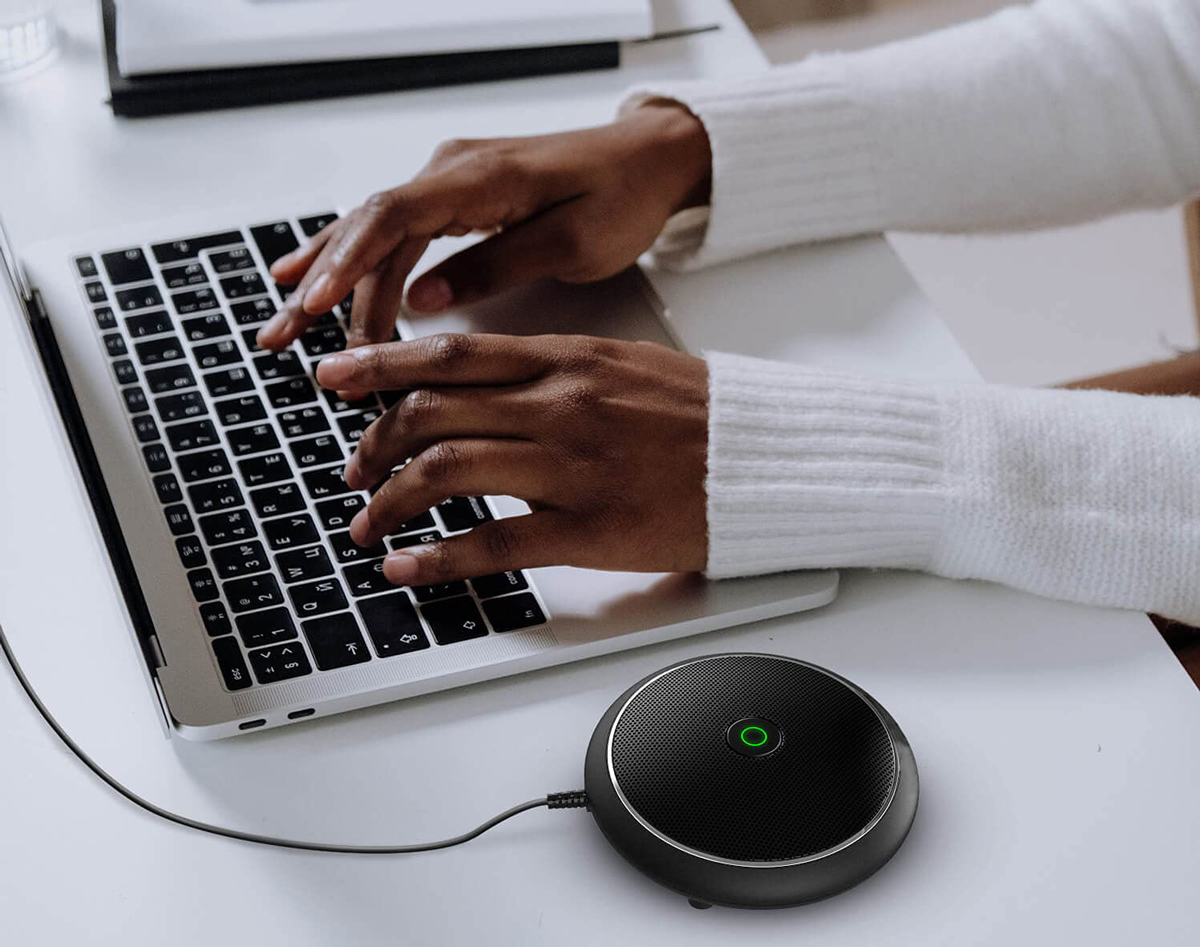 CMTECK επιτραπέζιο μικρόφωνο M003, omnidirectional, USB, μαύρο 4 CMTECK επιτραπέζιο μικρόφωνο M003, omnidirectional, USB, μαύρο - Image 2