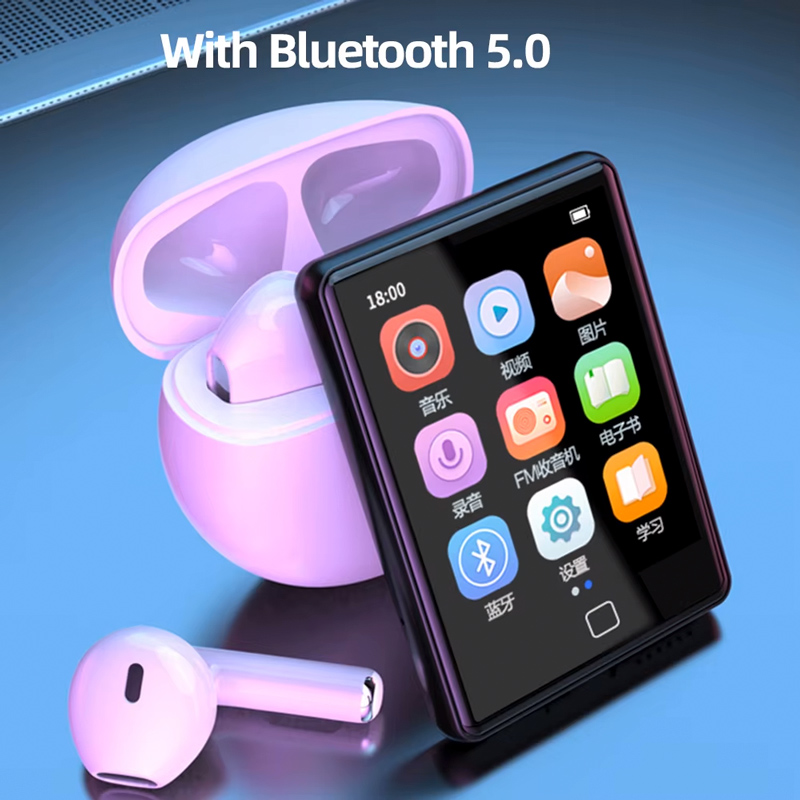 RUIZU MP3 player M20 με οθόνη αφής 2.8", 16GB, Bluetooth, ελληνικό μενού, μαύρο 4 RUIZU MP3 player M20 με οθόνη αφής 2.8", 16GB, Bluetooth, ελληνικό μενού, μαύρο - Image 2
