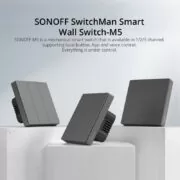 SONOFF smart διακόπτης M5-1C-86, μονός, WiFi, γκρι 10 SONOFF smart διακόπτης M5-1C-86, μονός, WiFi, γκρι 2