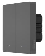 SONOFF smart διακόπτης M5-2C-86, διπλός, WiFi, γκρι 1