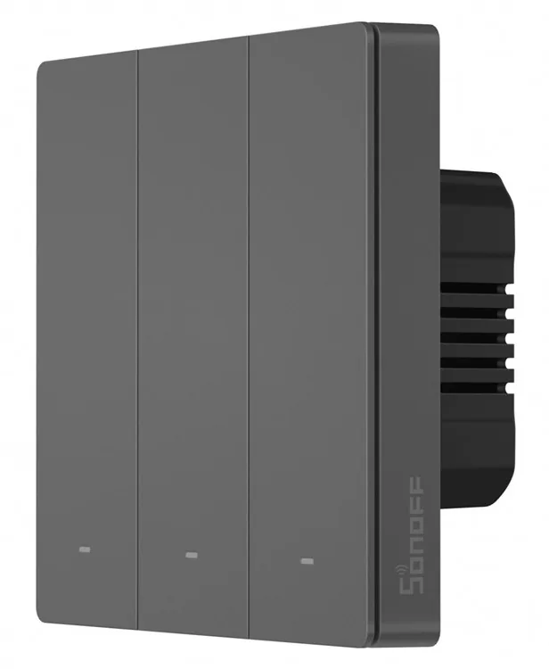 SONOFF smart διακόπτης M5-3C-86, τριπλός, WiFi, γκρι 3 SONOFF smart διακόπτης M5-3C-86, τριπλός, WiFi, γκρι