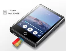 RUIZU MP3 player M6 με οθόνη αφής 2.8", 8GB, Bluetooth, ελληνικό μενού, μαύρο 5