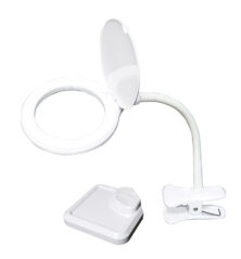 PROSKIT μεγεθυντικός φακός MA-1010U, κλιπ & βάση, LED, 3D 1.75x, λευκός