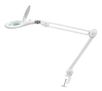 PROSKIT μεγεθυντικός φακός MA-1209LI με σφιγκτήρα, LED, 5D 2.25x, λευκός