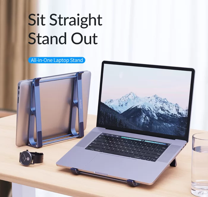 ORICO βάση για laptop MA15, 11-17.4", μεταλλική, γκρι 4 ORICO βάση για laptop MA15, 11-17.4", μεταλλική, γκρι - Image 2