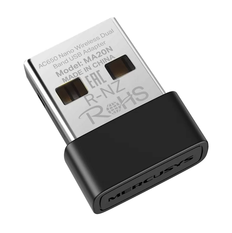 MERCUSYS ασύρματος USB αντάπτορας δικτύου MA20N, 650Mbps AC650, Ver 1.0 3 MERCUSYS ασύρματος USB αντάπτορας δικτύου MA20N, 650Mbps AC650, Ver 1.0