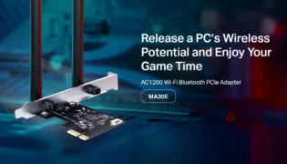 MERCUSYS κάρτα δικτύου WiFi & Bluetooth MA30E, AC1200, PCIe, Ver 1.0 2