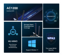 MERCUSYS κάρτα δικτύου WiFi & Bluetooth MA30E, AC1200, PCIe, Ver 1.0 3