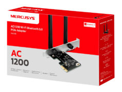 MERCUSYS κάρτα δικτύου WiFi & Bluetooth MA30E, AC1200, PCIe, Ver 1.0 8