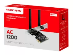 MERCUSYS κάρτα δικτύου WiFi & Bluetooth MA30E, AC1200, PCIe, Ver 1.0 8