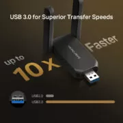 MERCUSYS ασύρματος USB αντάπτορας δικτύου MA72XH, AX1800, Dual Band, V.1.0 6