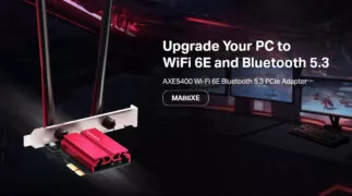 MERCUSYS κάρτα δικτύου MA86XE, AXE5400, Wi-Fi 6E, Bluetooth, PCIe, V.2.0 2