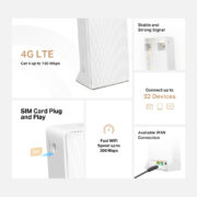 MERCUSYS router MB110-4G, 4G LTE, WiFi 300 Mbps, Ver. 2.0 10 MERCUSYS router MB110-4G, 4G LTE, WiFi 300 Mbps, Ver. 2.0 2