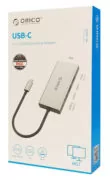ORICO docking station MC-U501P, 5 θυρών, USB-C σύνδεση, 60W PD, 4K, γκρι 7