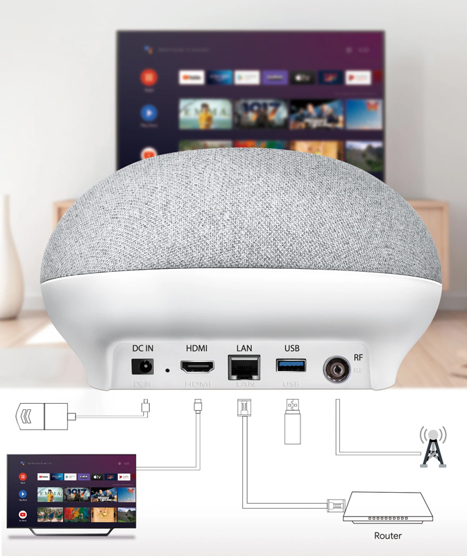 MECOOL TV Box & smart ηχείο KA1 με αποκωδικοποιητή, 4K, Android 11 10 MECOOL TV Box & smart ηχείο KA1 με αποκωδικοποιητή, 4K, Android 11 - Image 8
