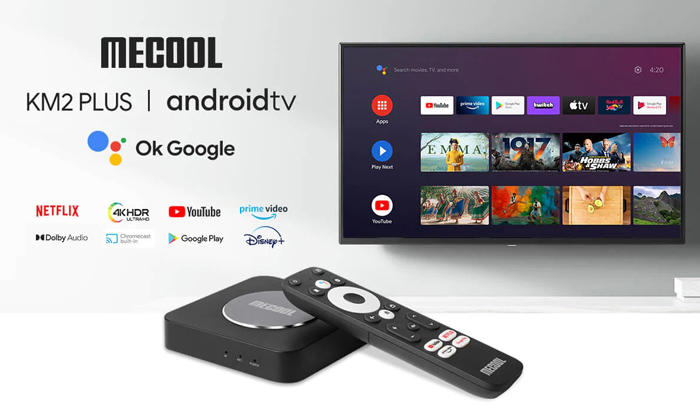 MECOOL TV Box KM2 Plus, Google/Netflix certificate, 4K, WiFi, Android 11 4 MECOOL TV Box KM2 Plus, Google/Netflix certificate, 4K, WiFi, Android 11 - Image 2