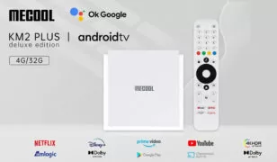 MECOOL TV Box KM2 Plus Deluxe, Google πιστοποίηση, 4K, WiFi, Android 11 2