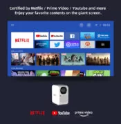 MECOOL smart βιντεοπροβολέας KP2, 1080p FHD, 600 ANSI, Wi-Fi, λευκός 19 MECOOL smart βιντεοπροβολέας KP2, 1080p FHD, 600 ANSI, Wi-Fi, λευκός 7
