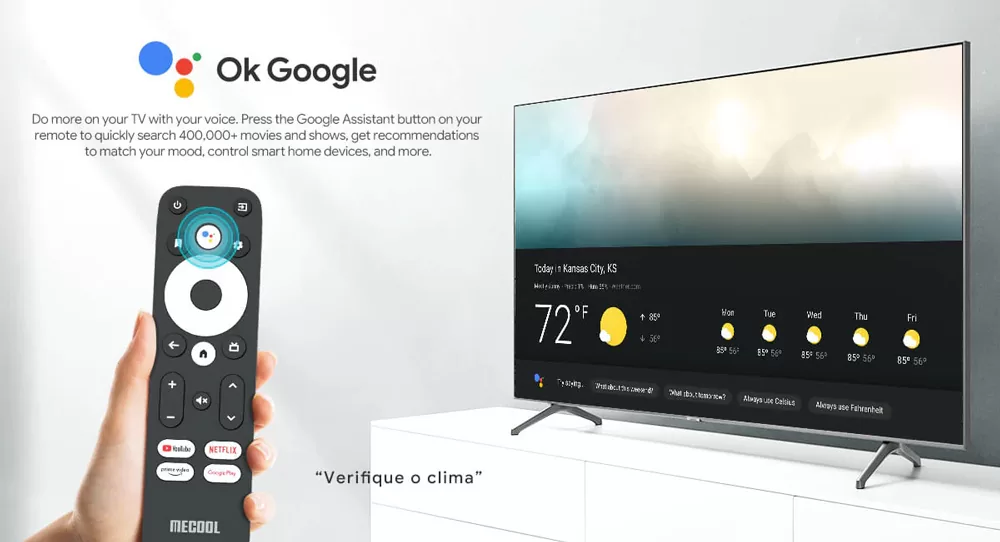 MECOOL τηλεχειριστήριο MCL-V03 για TV Box, Bluetooth 4 MECOOL τηλεχειριστήριο MCL-V03 για TV Box, Bluetooth - Image 2