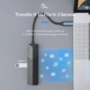 ORICO docking station MDK-5P, 5 θυρών, USB-C σύνδεση, 4K, μαύρο 7 ORICO docking station MDK-5P, 5 θυρών, USB-C σύνδεση, 4K, μαύρο 2