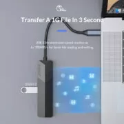 ORICO docking station MDK-5P, 5 θυρών, USB-C σύνδεση, 4K, μαύρο 2