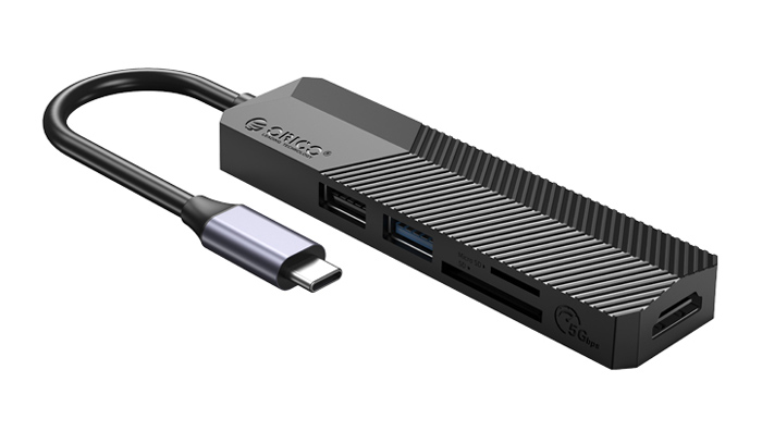 ORICO docking station MDK-5P, 5 θυρών, USB-C σύνδεση, 4K, μαύρο 3 ORICO docking station MDK-5P, 5 θυρών, USB-C σύνδεση, 4K, μαύρο