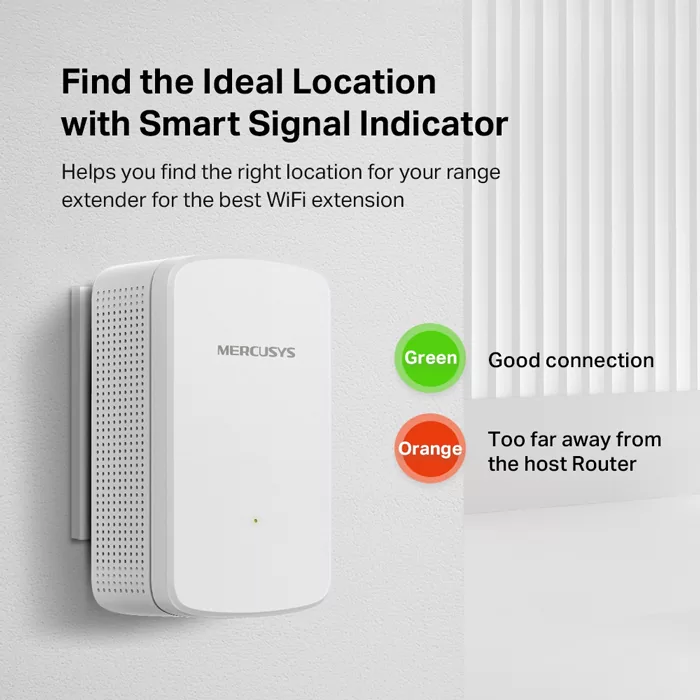 MERCUSYS Wi-Fi range extender ME10, 300Mbps, Ver. 1.0 5 MERCUSYS Wi-Fi range extender ME10, 300Mbps, Ver. 1.0 - Image 3