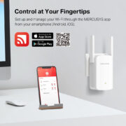 MERCUSYS range extender ME60X, WiFi 6, 1500Mbps AX1500, Ver. 1.0 16 MERCUSYS range extender ME60X, WiFi 6, 1500Mbps AX1500, Ver. 1.0 7