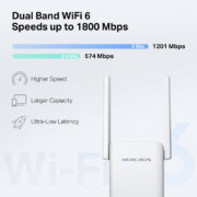MERCUSYS range extender ME70X, Wi-Fi 6, 1800Mbps AX1800, Ver. 1.0 13 MERCUSYS range extender ME70X, Wi-Fi 6, 1800Mbps AX1800, Ver. 1.0 4