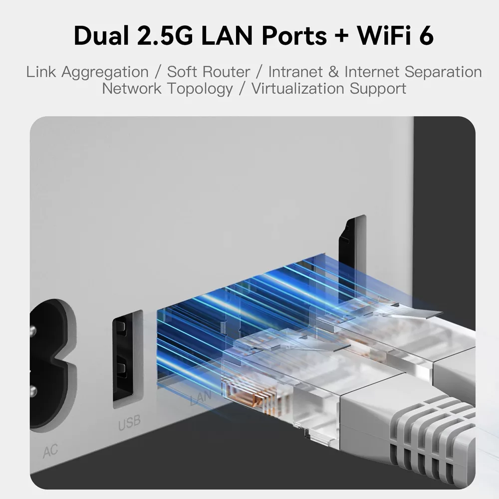 BEELINK mini PC/NAS ME Mini με 6x θέσεις M.2, Intel N95, 12GB, 1TB M.2, Windows 11 Home 8 BEELINK mini PC/NAS ME Mini με 6x θέσεις M.2, Intel N95, 12GB, 1TB M.2, Windows 11 Home - Image 6