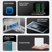 BEELINK mini PC/NAS ME Mini με 6x θέσεις M.2, Intel N95, 12GB, 1TB M.2, Windows 11 Home 19 BEELINK mini PC/NAS ME Mini με 6x θέσεις M.2, Intel N95, 12GB, 1TB M.2, Windows 11 Home 7
