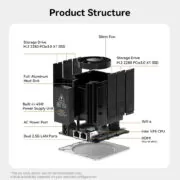 BEELINK mini PC/NAS ME Mini με 6x θέσεις M.2, Intel N95, 12GB, 1TB M.2, Windows 11 Home 23 BEELINK mini PC/NAS ME Mini με 6x θέσεις M.2, Intel N95, 12GB, 1TB M.2, Windows 11 Home 11