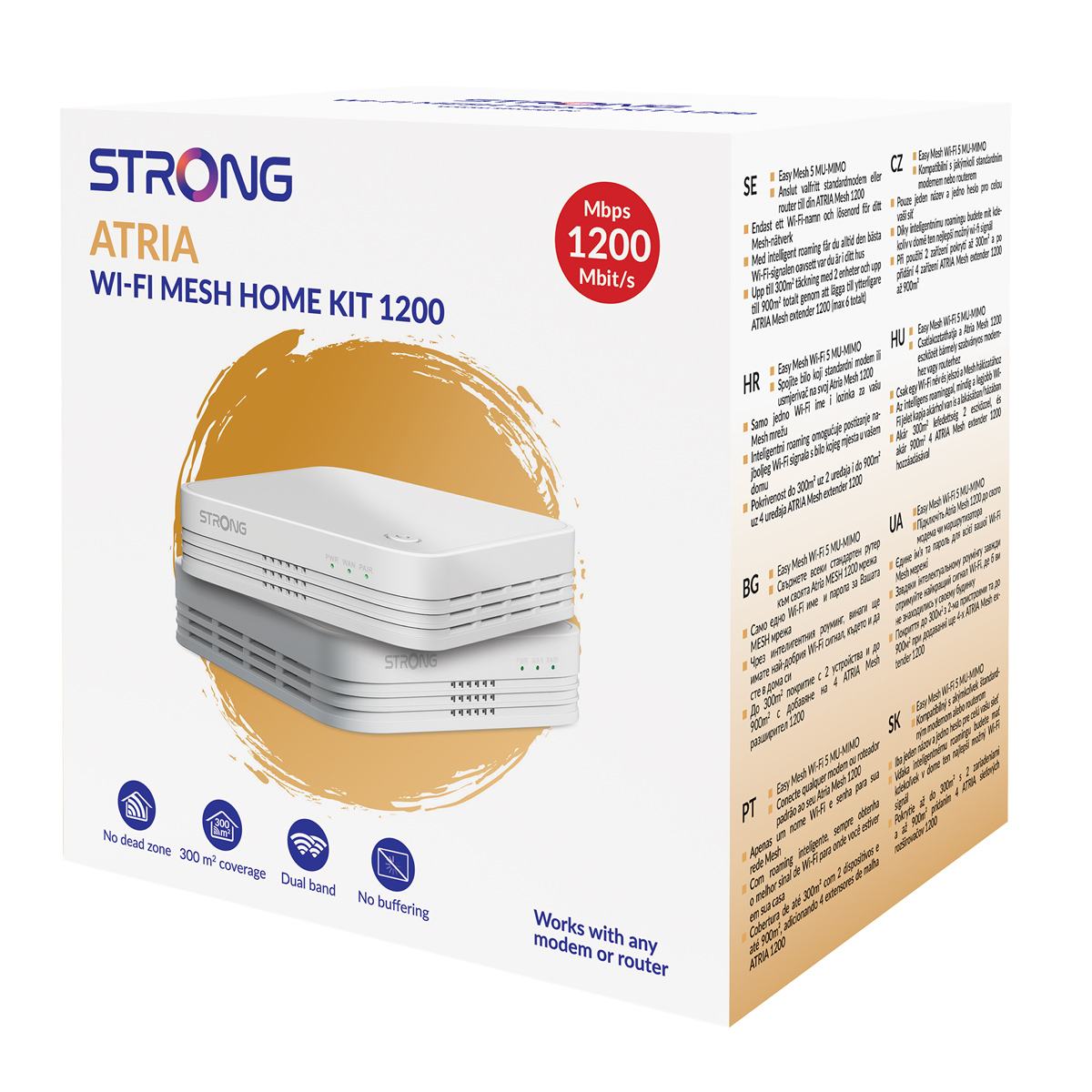 STRONG WiFi Mesh Home Kit ATRIA 1200 V2, 1200Mbps Dual Band, 2τμχ 12 STRONG WiFi Mesh Home Kit ATRIA 1200 V2, 1200Mbps Dual Band, 2τμχ - Image 10