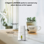 STRONG WiFi Mesh Home Kit ATRIA 2100, 2100Mbps Dual Band, 2τμχ 15 STRONG WiFi Mesh Home Kit ATRIA 2100, 2100Mbps Dual Band, 2τμχ 4