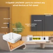 STRONG WiFi Mesh Home Kit ATRIA 1200 V2, 1200Mbps Dual Band, 3τμχ 18 STRONG WiFi Mesh Home Kit ATRIA 1200 V2, 1200Mbps Dual Band, 3τμχ 7