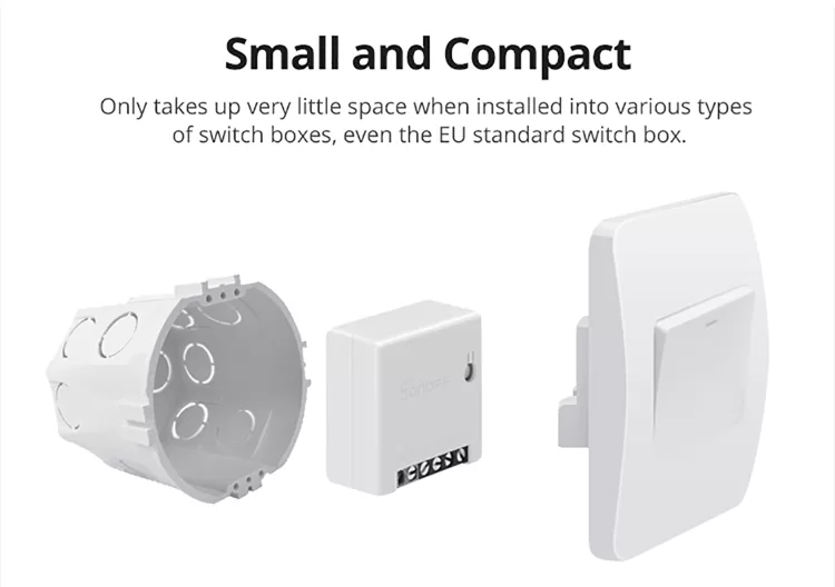 SONOFF Smart διακόπτης MINIR2, two-way, WiFi 7 SONOFF Smart διακόπτης MINIR2, two-way, WiFi - Image 5