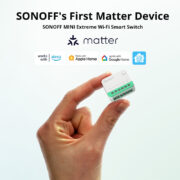 SONOFF smart διακόπτης MINIR4M, 2 κανάλια, Wi-Fi, 10A, λευκός 2