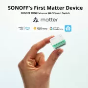 SONOFF smart διακόπτης MINIR4M, 2 κανάλια, Wi-Fi, 10A, λευκός 2