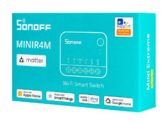 SONOFF smart διακόπτης MINIR4M, 2 κανάλια, Wi-Fi, 10A, λευκός 3