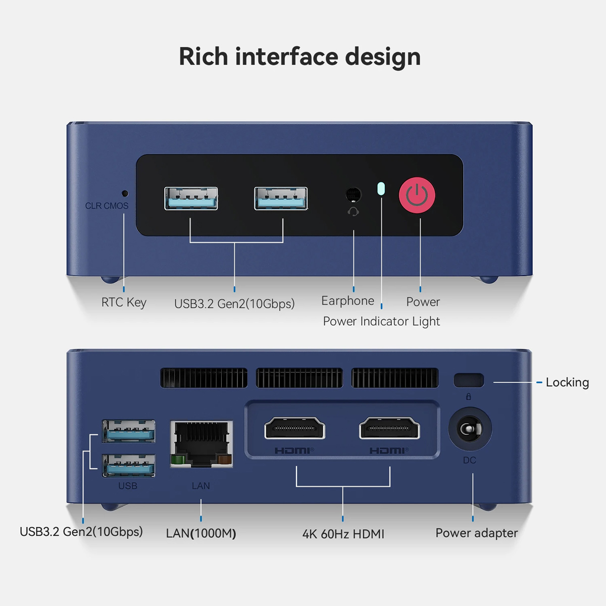 BEELINK mini PC Mini S13, Intel N150, 12GB, 512GB M.2, Windows 11 Pro 9 BEELINK mini PC Mini S13, Intel N150, 12GB, 512GB M.2, Windows 11 Pro - Image 7