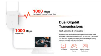 MERCUSYS Powerline Extender MP510 Kit, AV1000 Gigabit, WiFi, Ver: 1.0 16 MERCUSYS Powerline Extender MP510 Kit, AV1000 Gigabit, WiFi, Ver: 1.0 6