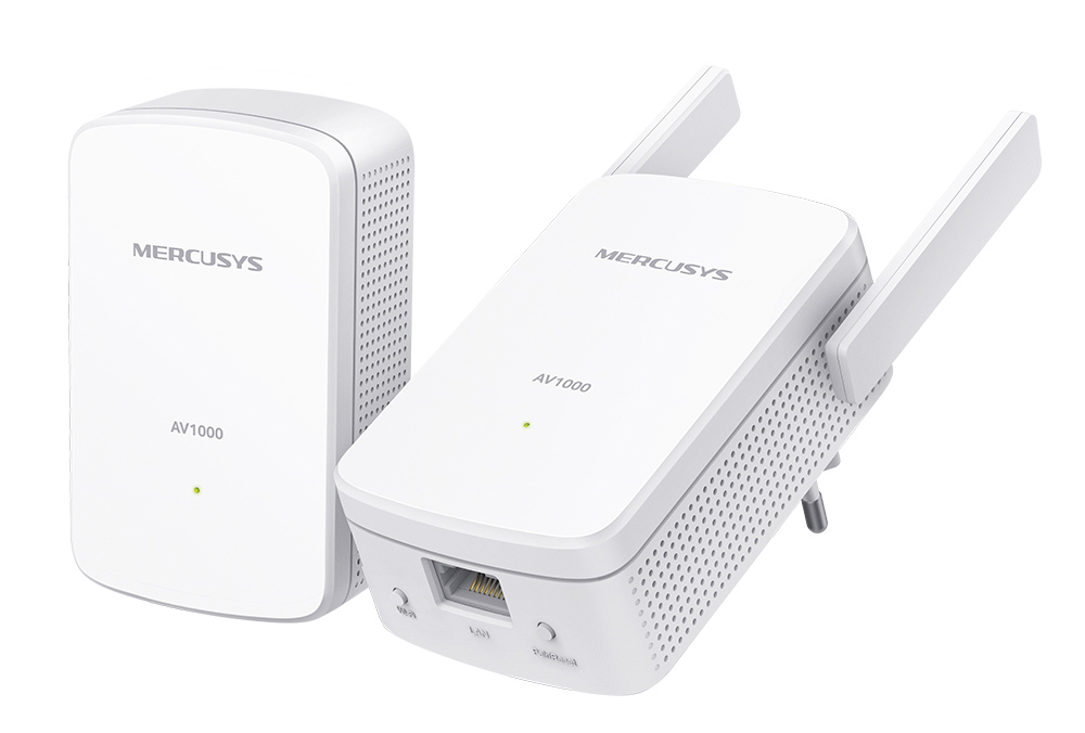MERCUSYS Powerline Extender MP510 Kit, AV1000 Gigabit, WiFi, Ver: 1.0 3 MERCUSYS Powerline Extender MP510 Kit, AV1000 Gigabit, WiFi, Ver: 1.0