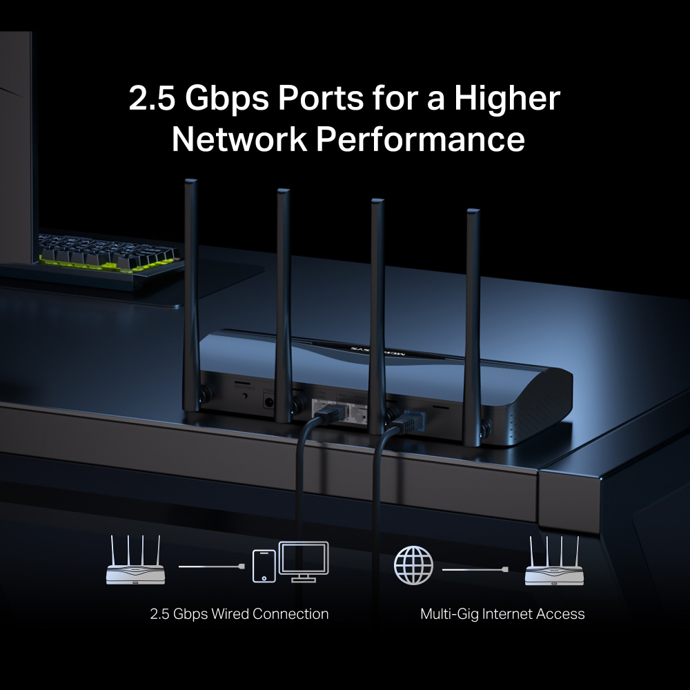 MERCUSYS router MR27BE, WiFi 7, 3.6Gbps BE3600, EasyMesh, Ver 1.20 9 MERCUSYS router MR27BE, WiFi 7, 3.6Gbps BE3600, EasyMesh, Ver 1.20 - Image 7