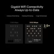 MERCUSYS router MR85X, Wi-Fi 6, 3Gbps AX3000, Dual Band 4