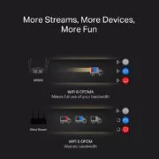MERCUSYS router MR85X, Wi-Fi 6, 3Gbps AX3000, Dual Band 5
