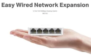 MERCUSYS Desktop Switch MS105, 5x 10/100 Mbps, Ver. 2 2
